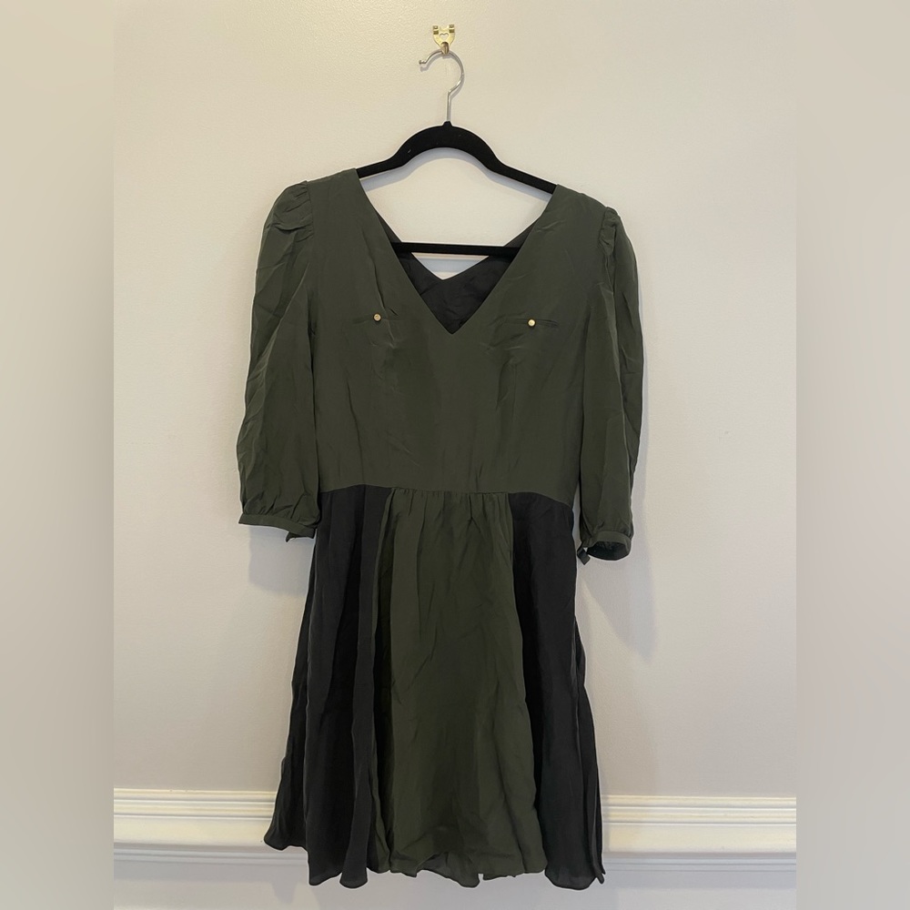 Porter Grey green/black dress